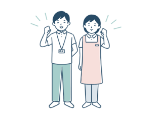 意欲的な介護職員