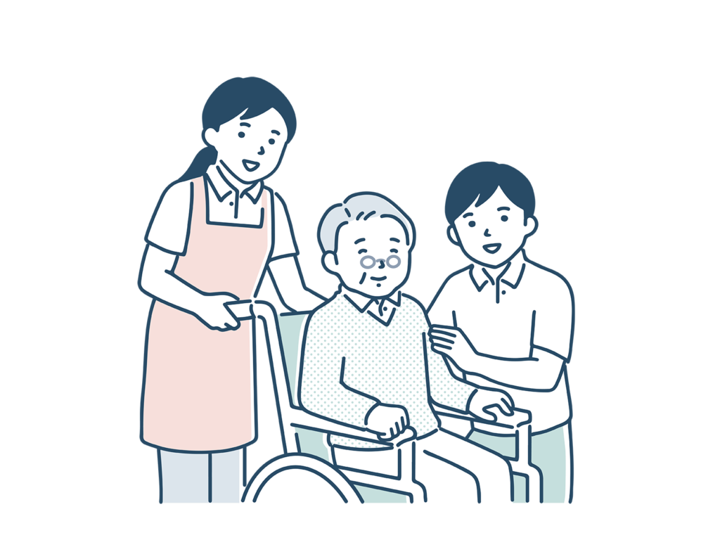 通院や買い物の同行もします